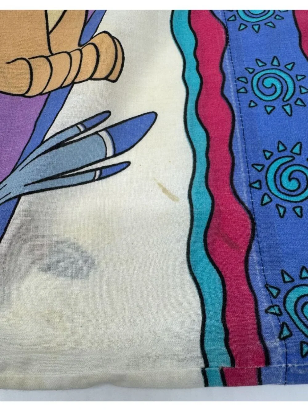 Vintage Disney Lion King Simba Timon & Pumbaa Pillowcase and Fitted Kids Bedding